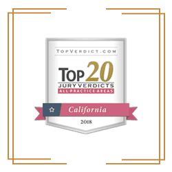 Top 20 Jury Verdicts California Top 20 Jury Verdicts California
